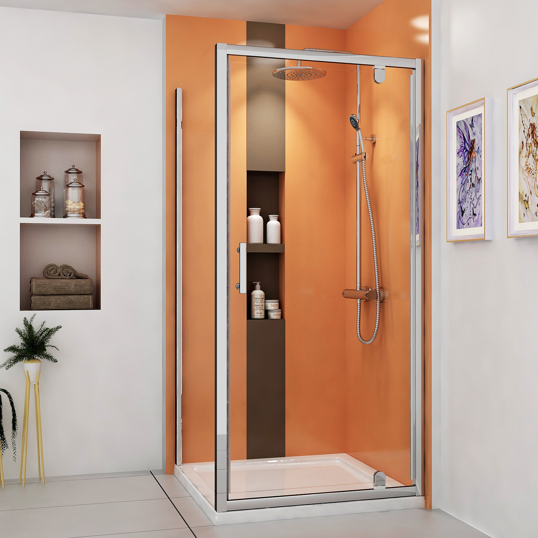 Ella 5mm Bi-Fold Shower Door
